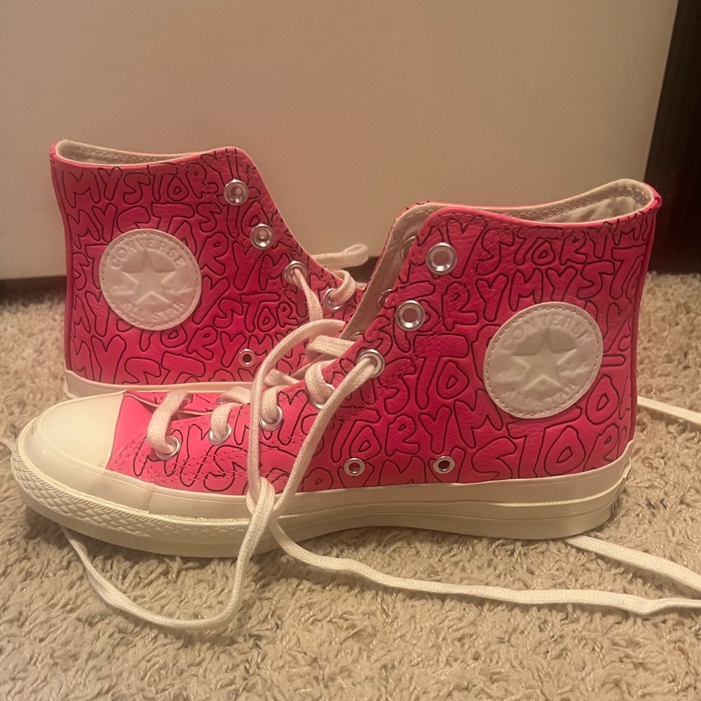 Converse Pink High Tops